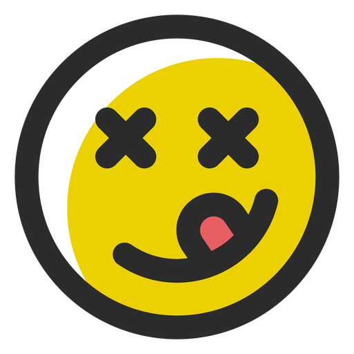 Design PNG E SVG De Desenhos Animados Confusos Dos Olhos Do Emoticon Para  Camisetas