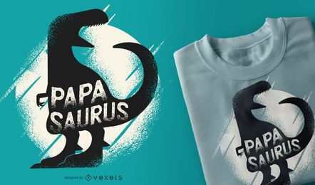Papasaurus Rex Dinosaur Funny Dad T-shirt Design Papasaurus Rex Dinosaur Funny Dad T-shirt Design