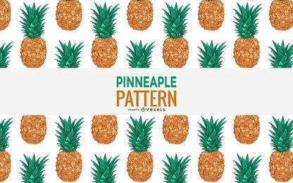 Seamless pineapple pattern