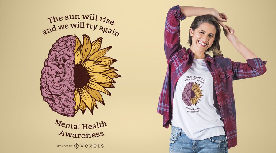 Mental Health Awareness t-shirt design Mental Health Awareness t-shirt design