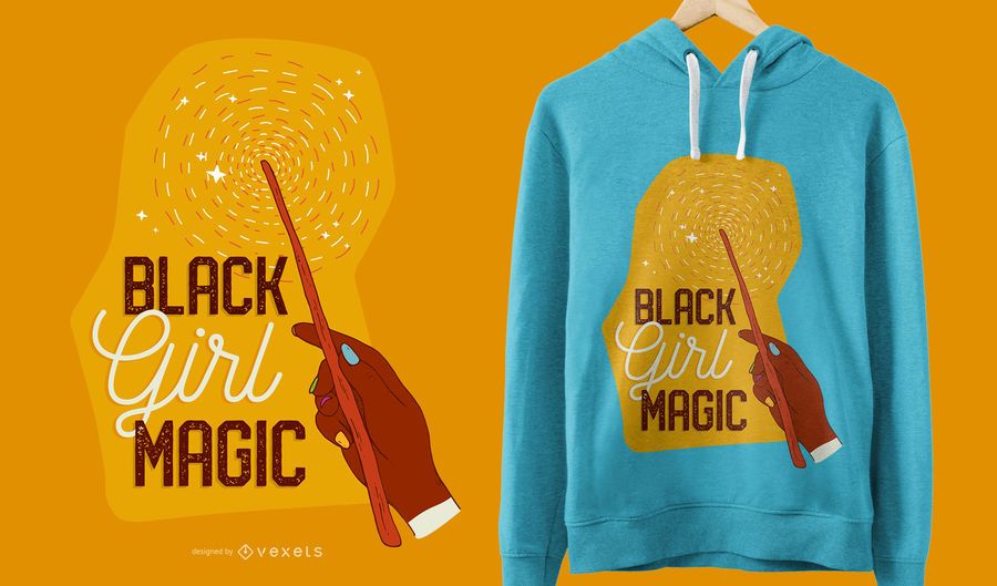 Black Girl Magic T-shirt Design Black Girl Magic T-shirt Design