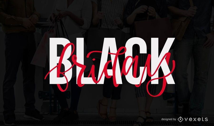 Black Friday lettering design Black Friday lettering design