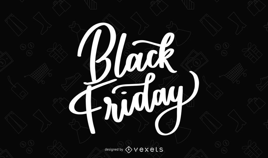 Black Friday Handwritten Lettering Black Friday Handwritten Lettering