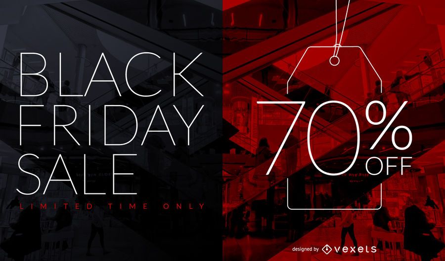 Descuento de venta de viernes negro diseño de etiqueta Descuento de venta de viernes negro diseño de etiqueta