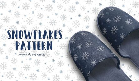 Artistic Snowflakes Pattern