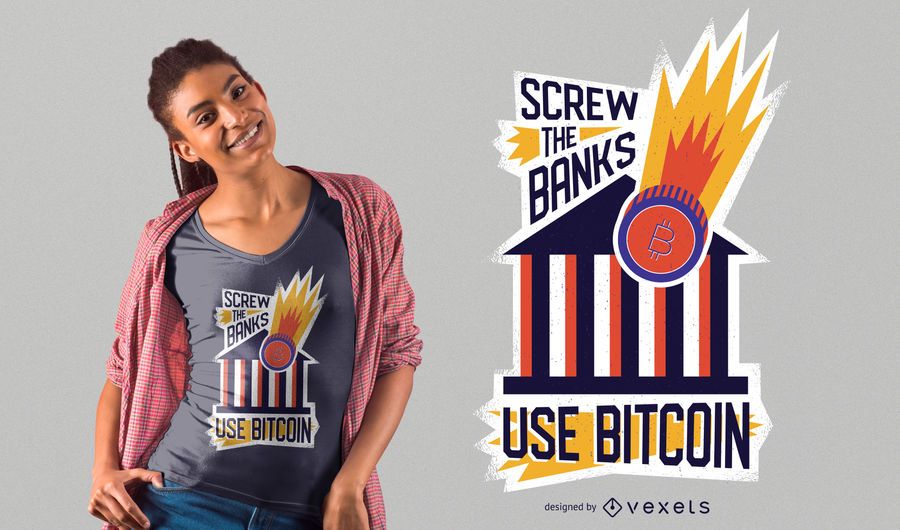 Use Bitcoin t-shirt design Use Bitcoin t-shirt design