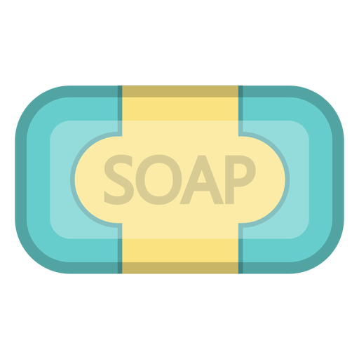Icono de jabón de baño Diseño PNG
