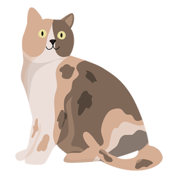 Ilustración de animal gato