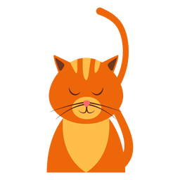 Katzenhaustier-Avatar PNG-Design