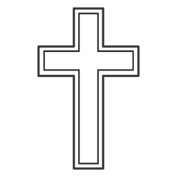 Cruz cristiana símbolo religioso Cruz cristiana símbolo religioso