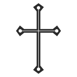 Christian cross symbol Transparent PNG