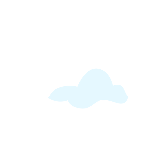 Elemento de design de previsão de nuvem Desenho PNG