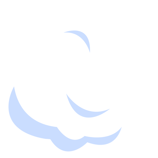 Cloud meteorology illustration PNG Design