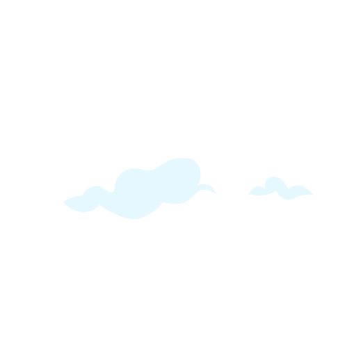 Elemento de design de c?u nublado Desenho PNG