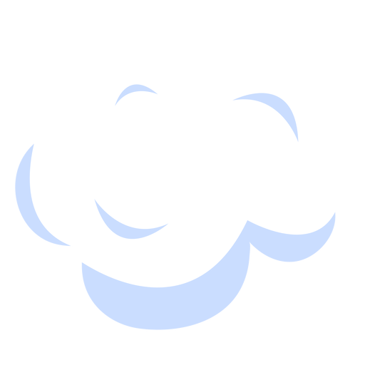Ilustração de céu nublado Desenho PNG