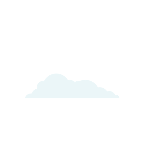 Wolkenwettervorhersageelement PNG-Design