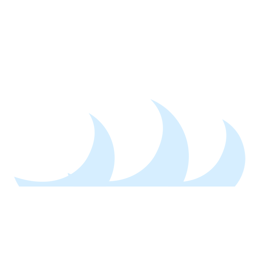 Wolken Wettersymbol PNG-Design