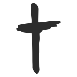 Ícone de cruz doodle Desenho PNG