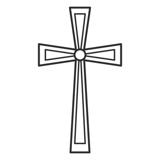 Religion Christliches Kreuzelement PNG-Design