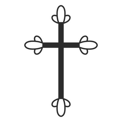 Kreuzsymbol PNG-Design