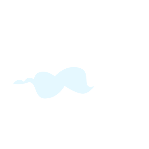 Elemento de design de nuvem de previs?o Desenho PNG