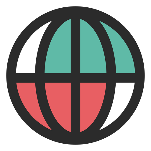 Icono de contacto de globo Diseño PNG