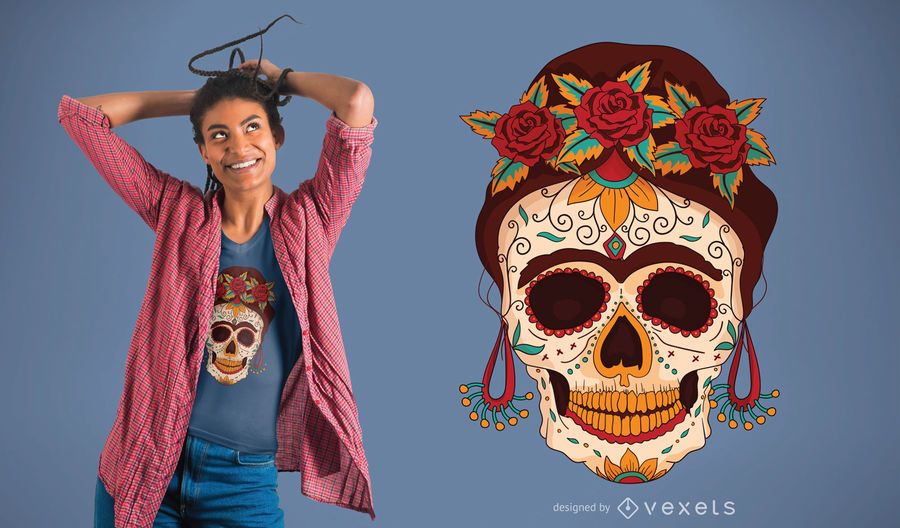 Day of the Dead t-shirt design Day of the Dead t-shirt design