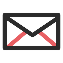 Icono de contacto de carta Transparent PNG