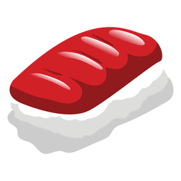 Ícone de sushi de atum maguro Desenho PNG