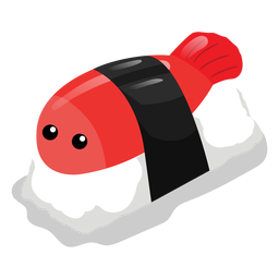 Nigiri sushi icon Transparent PNG