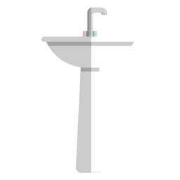 Sockel Waschbecken Symbol PNG-Design