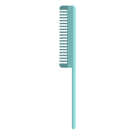 Icono de peine de cola fina Diseño PNG
