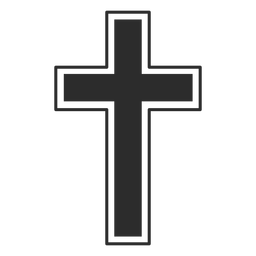 Símbolo de la cruz cristiana religiosa