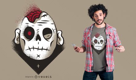 Dark Zombie t-shirt design Dark Zombie t-shirt design