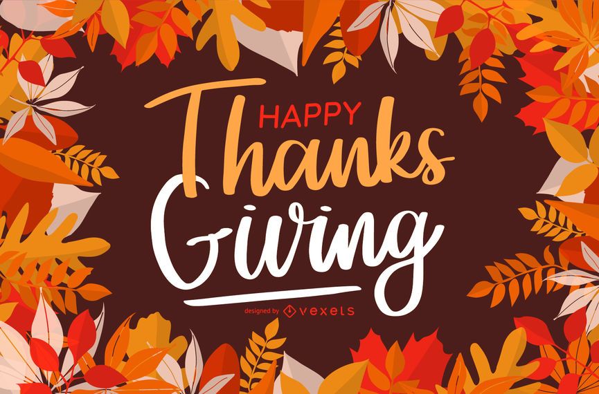Diseño feliz de la tarjeta de felicitación de la acción de gracias Diseño feliz de la tarjeta de felicitación de la acción de gracias