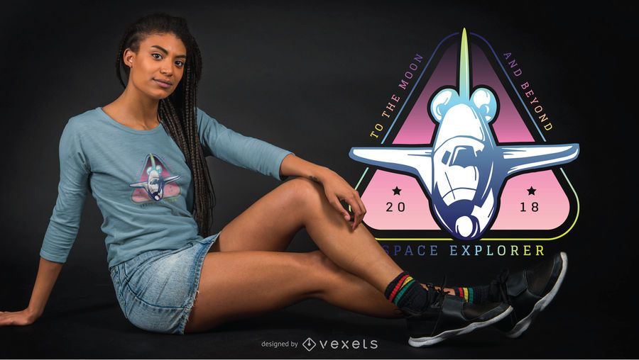 Space explorer t-shirt deisgn Space explorer t-shirt deisgn