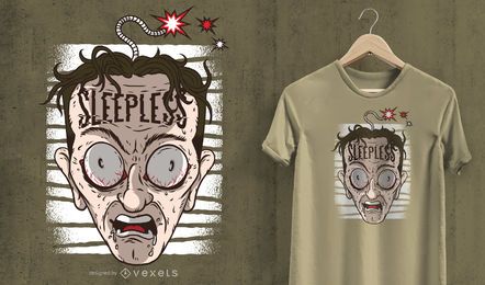 Camiseta sin mangas con diseño de camiseta. Camiseta sin mangas con diseño de camiseta.