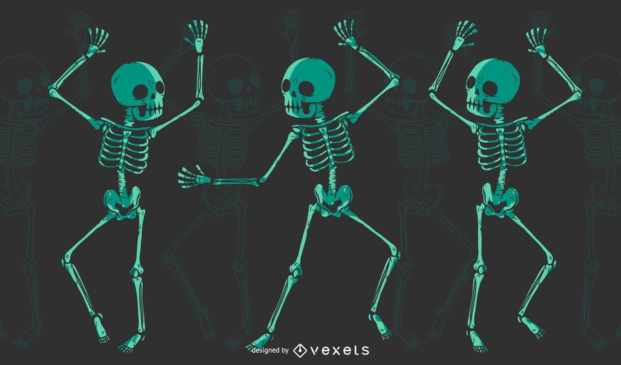 Skeleton dancing t-shirt design Skeleton dancing t-shirt design