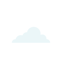 Bewölkte Vorhersageelementwolken PNG-Design