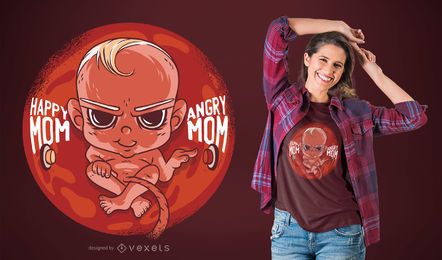 Schlechter Baby T-Shirt Design Schlechter Baby T-Shirt Design