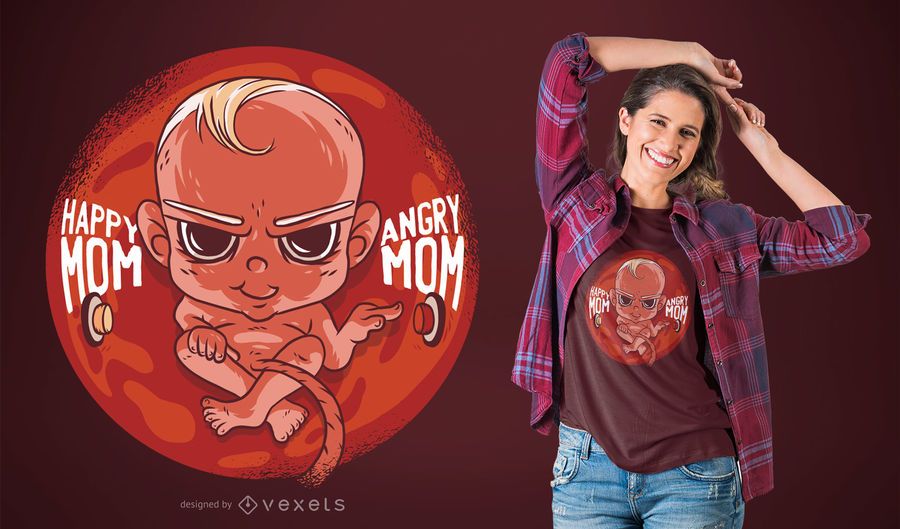 Bad baby t-shirt design Bad baby t-shirt design