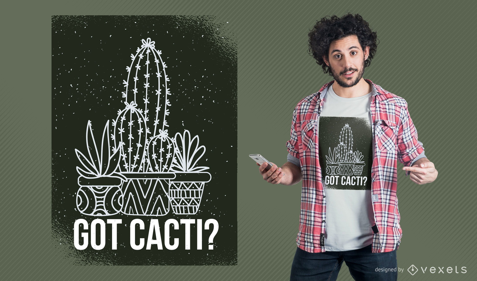 Imagens vetoriais Cactus design