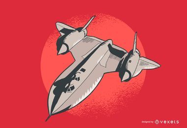 Ilustración de avión Lockheed