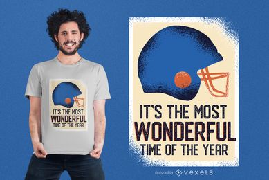 Football Funny Quote T-shirt Design