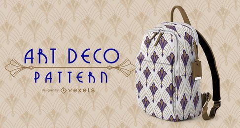 Padrão Art Deco Clássico Sem Costura