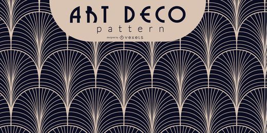 Teste padrão preto e branco do art deco Teste padrão preto e branco do art deco