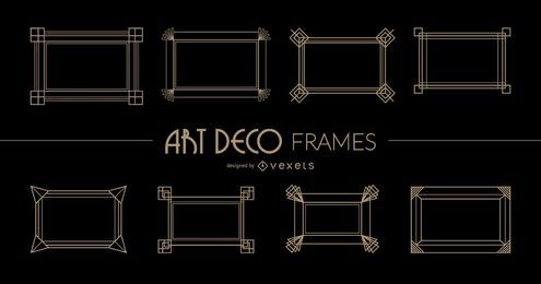 Quadros Art Deco retangulares Quadros Art Deco retangulares