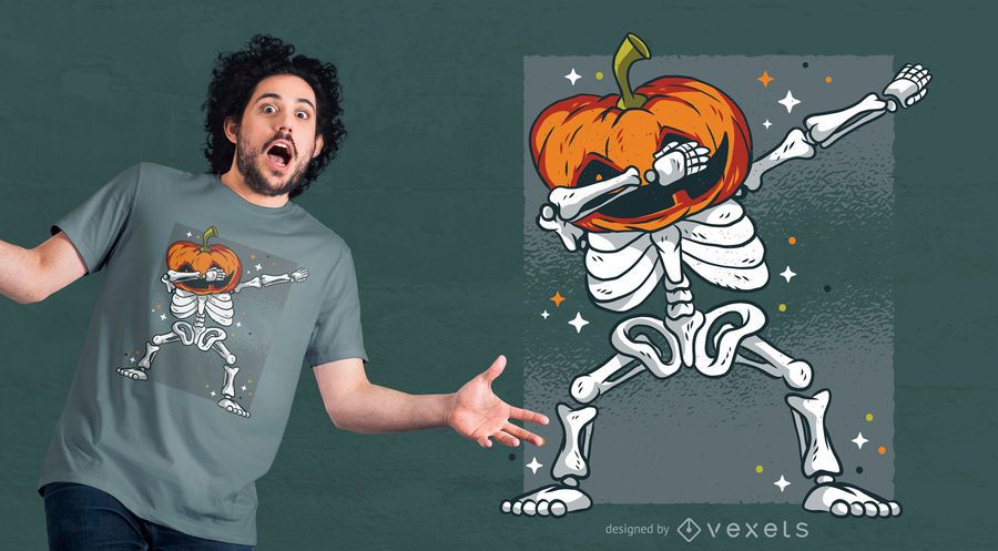 Skeleton Dab T-shirt Design Skeleton Dab T-shirt Design