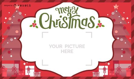 Christmas postal card design Christmas postal card design