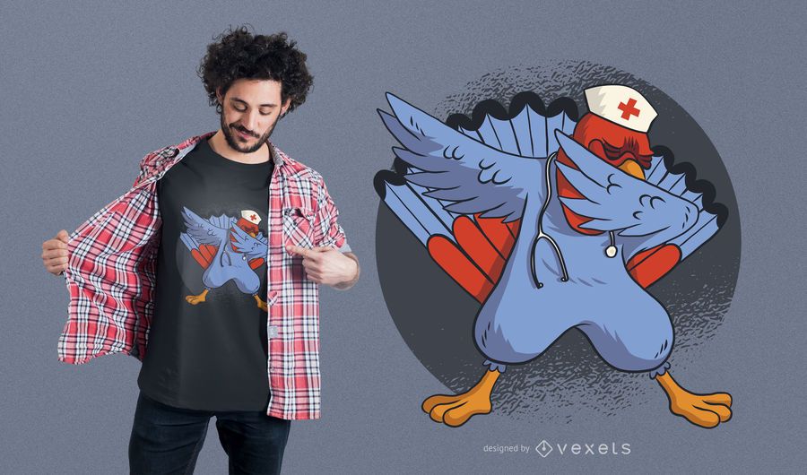 Türkei Tupfen Krankenschwester T-Shirt Design Türkei Tupfen Krankenschwester T-Shirt Design